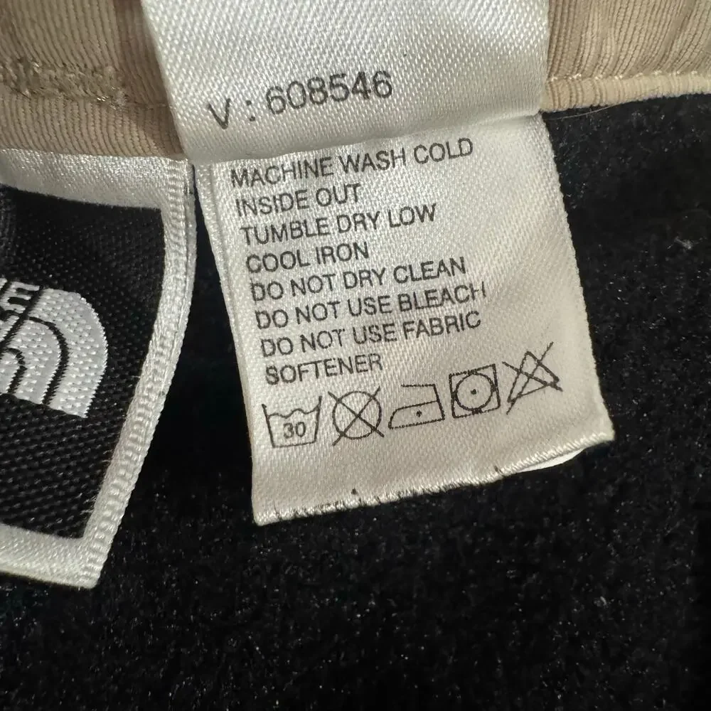 The North Face Fleece Lined Pants Beige Mens 36
